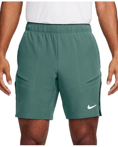 Nike Court Advantage 9" Tennis Shorts - Green