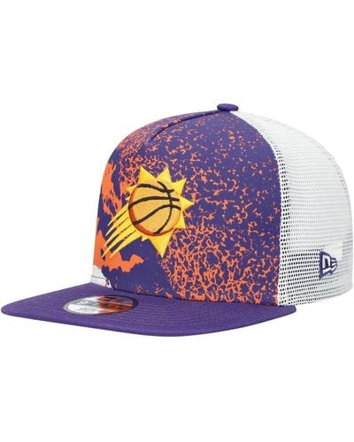 KTZ Big Boys And Girls Phoenix Suns Court Sport 9fifty Snapback Hat - Purple