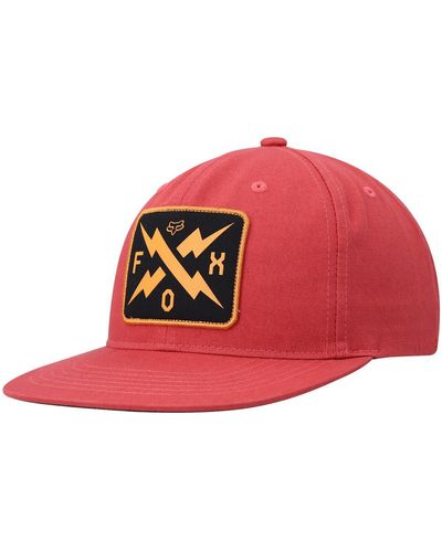Fox Calibrated Snapback Hat - Red
