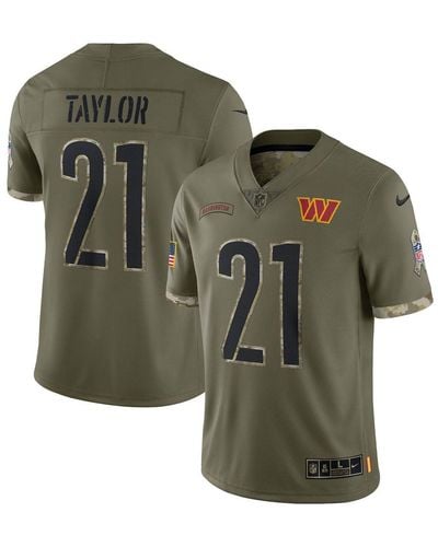 Sean Taylor Washington Football Team 21 Black Camo Vapor Limited