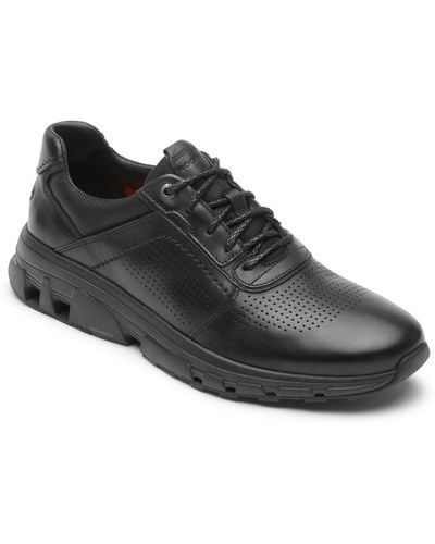Rockport Reboundx Plain Toe Shoes - Black