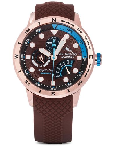 Strumento Marino Regatta Vip Day Retrograde Performance Timepiece Watch 46mm - Gray