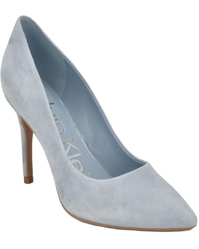 Calvin Klein Gayle Pointy Toe Classic Pumps - Blue