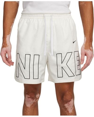 Nike Sportswear Woven Flow Shorts - White