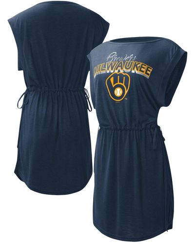 G-III 4Her by Carl Banks Women's Royal Los Angeles Rams G.O.A.T. Swimsuit  Cover-Up