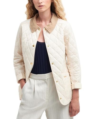Barbour Annandale Quilted Jacket - White