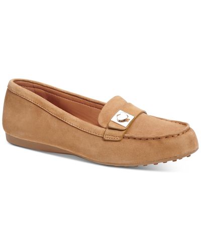 Kate Spade Camellia Loafers - Brown