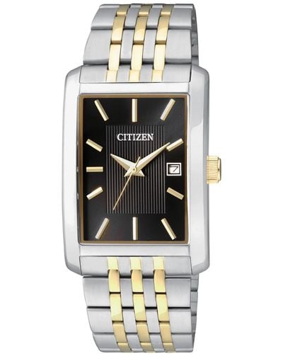 Citizen Two-tone Stainless Steel Bracelet Watch 38mm Bh1678-56e - Multicolor
