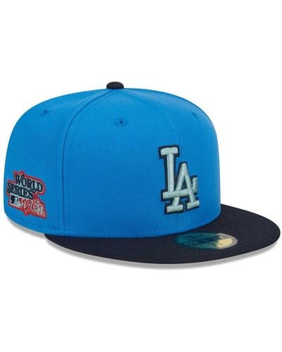 KTZ Royal, Red Philadelphia Phillies 2022 World Series Side Patch 59fifty  Fitted Hat in Blue for Men