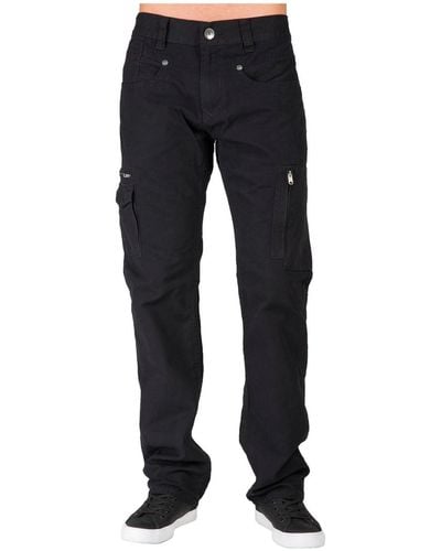 Black Premium Coated Denim Relaxed Straight Jeans Throwback Style Zipper  Trim Pockets