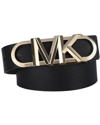 Michael Kors Michael Leather Waist Belt - Black