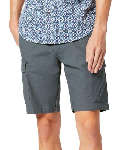 Dockers Big & Tall Straight-fit Smart 360 Tech Stretch 9" Cargo Shorts - Gray