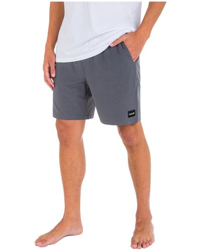 Hurley Phantom Zuma Ii Volley 18" Hybrid Shorts - Gray