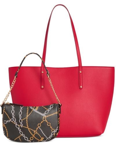 INC International Concepts Zoiey 2-1 Tote, Created For Macy's - Red