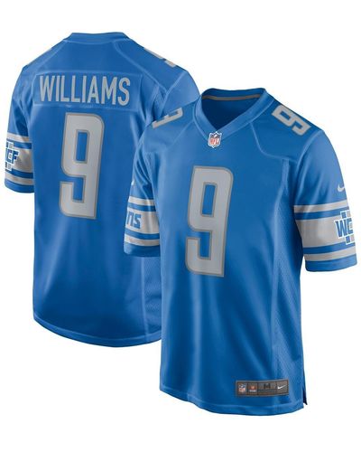 Nike Jameson Williams Detroit Lions 2022 Nfl Draft First Round Pick Player Game Jersey - Blue