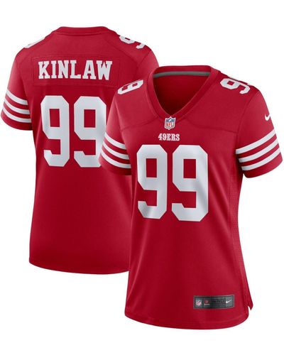 Nike Javon Kinlaw San Francisco 49ers Player Game Jersey - Red
