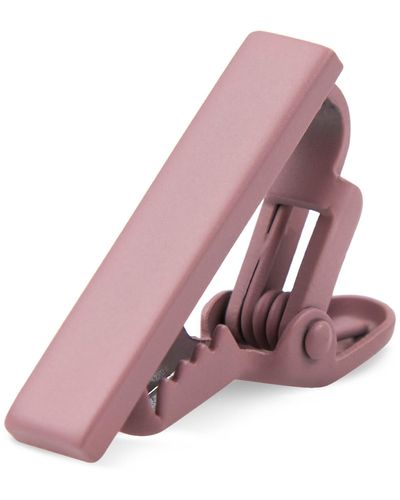 Con.struct Solid Rose Quartz 1" Tie Bar - Pink