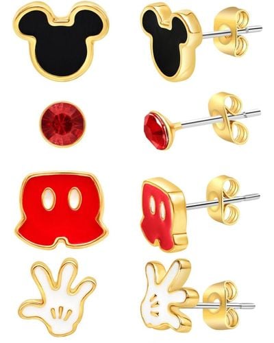 Disney Mickey Mouse Fashion Stud Earring - Multicolor
