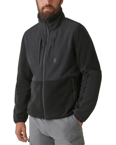 BASS OUTDOOR B-warm Insulated Full-zip Fleece Jacket - Black