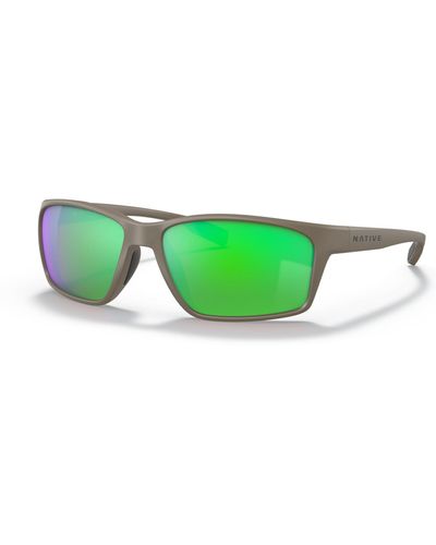 Native Eyewear Polarized Sunglasses - Green