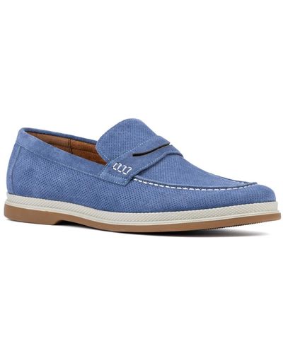 Vintage Foundry Menahan Slip-on Loafers - Blue