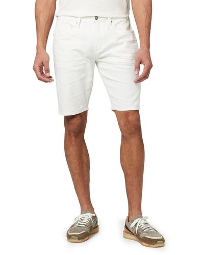 Buffalo David Bitton Slim Parker 10.5" Shorts - White