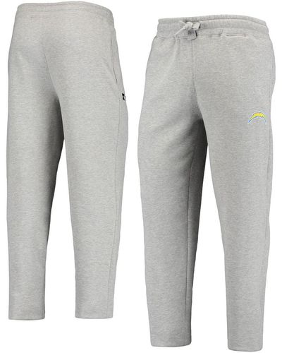 Starter Los Angeles Chargers Option Run Sweatpants - Gray