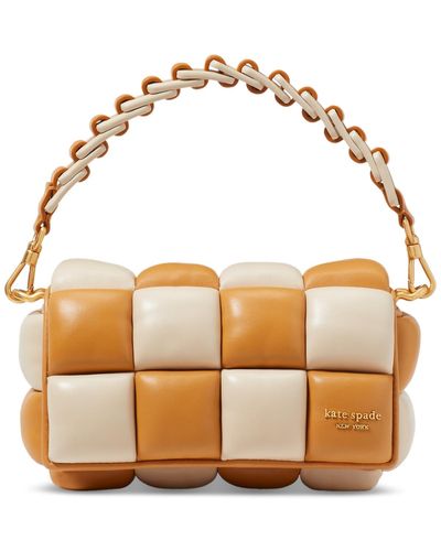 Kate Spade Boxxy Colorblocked Smooth Leather Small East West Crossbody - Metallic