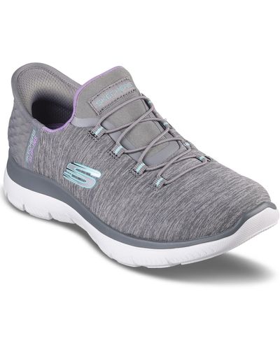 Skechers Slip-ins- Summits - Dazzling Haze Casual Sneakers From Finish Line - Gray