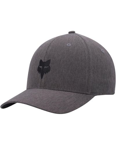 Fox Racing Logo Flex Hat - Gray