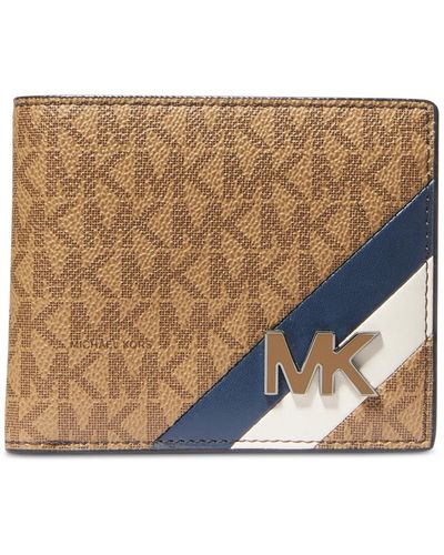 Michael Kors Billfold With Coin Pocket - Blue