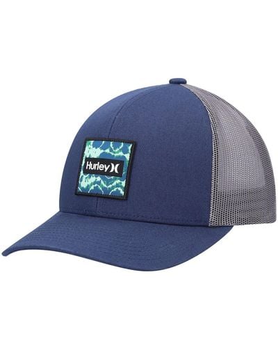 Hurley Seacliff Trucker Snapback Hat - Blue
