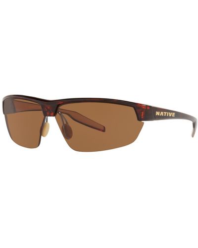 Native Eyewear Native Hardtop Ultra Polarized Sunglasses - Brown