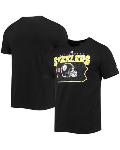 KTZ Pittsburgh Steelers Local Pack T-shirt - Black