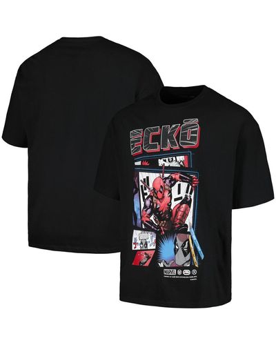 Ecko' Unltd And Ecko Unlimited Deadpool Art To Life T-shirt - Black