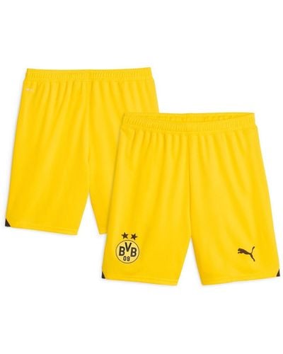 PUMA Borussia Dortmund 2023/24 Home Replica Shorts - Yellow