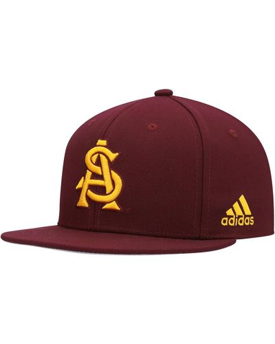 adidas Arizona State Sun Devils On-field Baseball Fitted Hat - Red