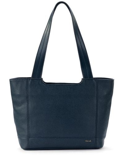 The Sak De Young Leather Tote - Blue