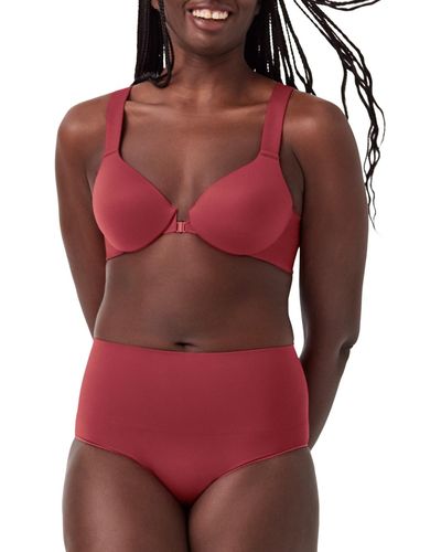 Spanx Ecocare Shaping Thong Underwear 40048r - Red