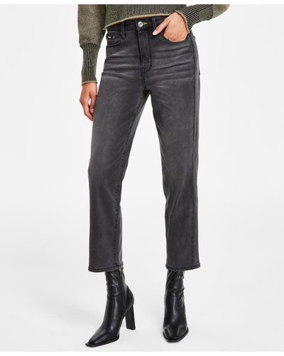 DKNY Waverly Straight-leg Jeans - Black