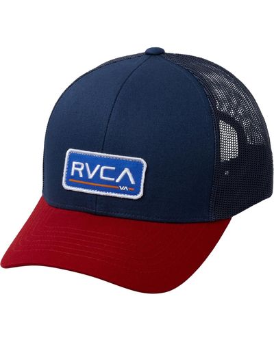 RVCA Ticket Trucker Iii Cap - Blue