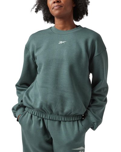 Reebok Back Vector Fleece Sweatshirt - Green