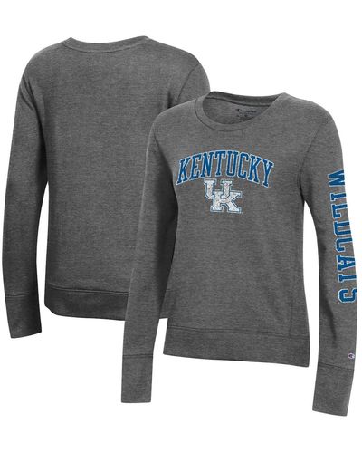 Champion Kentucky Wildcats College 2.0 Fleece Sweatshirt - Gray