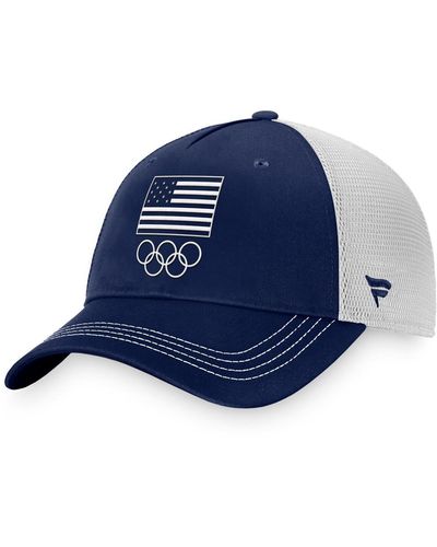 Fanatics Team Usa Adjustable Hat - Blue