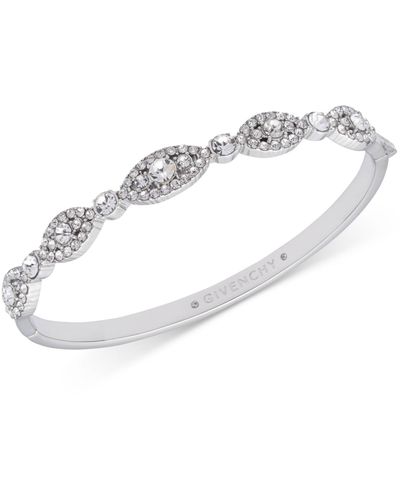Givenchy Crystal Bangle Bracelet - Metallic