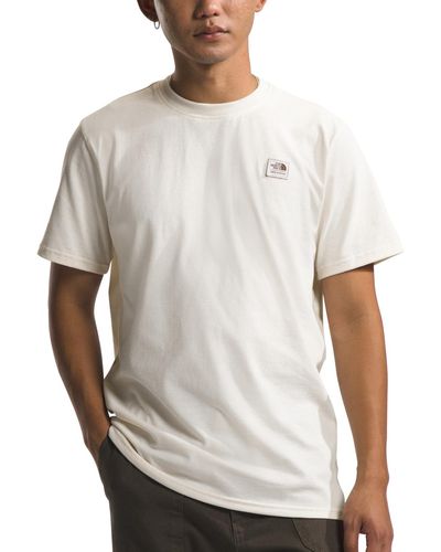 The North Face Heritage Logo Patch Pocket T-shirt - White