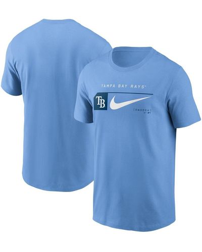 Nike Kansas City Royals Team Swoosh Lockup T-shirt - Blue