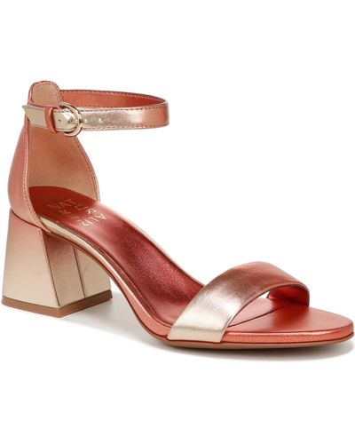 Naturalizer Limited Edition Vera Ankle Strap Dress Sandals - Pink