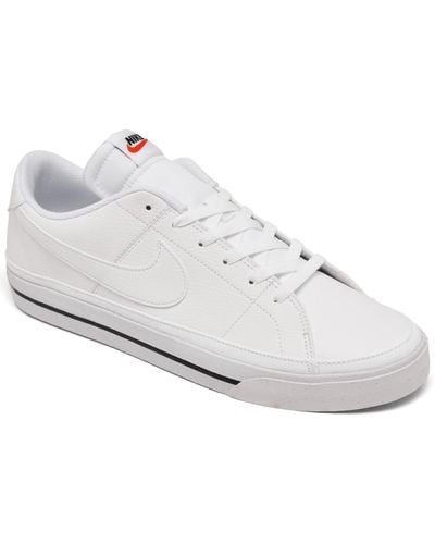 Nike Court Legacy Next Nature Casual Sneakers From Finish Line - White