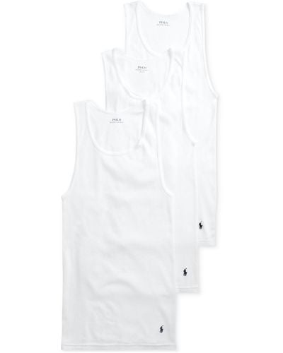 Polo Ralph Lauren Classic-fit Tank Top - White